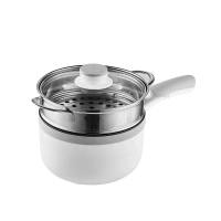 Nonstick Inner Coating Cooking Pot Electric Heating Pot Noodle Rice Soup Milk Egg Cooker Soup & Stock Pot