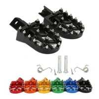 High quality For Demon X WPB Orion M2R Lucky MX Thumpstar Explorer Braaap Atomic Pitpro Pitster Foot Pegs Hind foot Pedals
