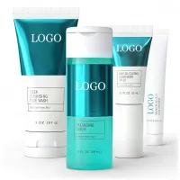 OEM Cleanser Facial Set Natural Organic Moisturizing Soft Facewash Anti Acne Face Cleanser