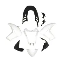 Motorcycle Unpainted White ABS Injection Fairing Bodywork For Kawasaki ER6N ER 6N 2009 2010