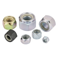 DIN985 Economical Custom Design Zinc Plated Hexagon Lock Nut with Nylon insert