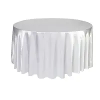 Best sale factory price table cover custom colorful round tablecloth for wedding