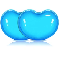 Ergonomic Design, Transparent Soft Gel Wrist Rest, Stain and Water-resistant