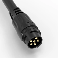 High Quality SW19 Self Locking Series Push-pull Connection Industrial 6 Pin Male Connectors