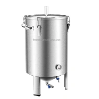 Manufacturer OEM Stainless Steel Craft Beer Brewing Equipment 60 70L Conical Fermenter