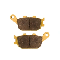Hot Sale Durable 2PCS Motorcycle Rear Brake Pads Ceramic Fiber For Honda CBF 600 NC 700 XL 700