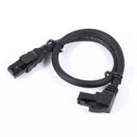 wholesale cat6 utp right angle ethernet cable Direction can be customized male to male patch cable 2mtr