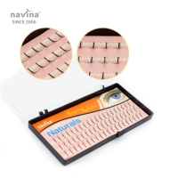 navina silk false eyelashes extension 2D 3D 4D 5D 6D 0.10 mm 8-14 mm wholesales fan eyelash extension with private label