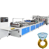 PET Balloon Making Machine DL730-2-2 New Cubic Stereo Diamond Spherical Shape Foil Balloon Producing Machinery Professional Made in China