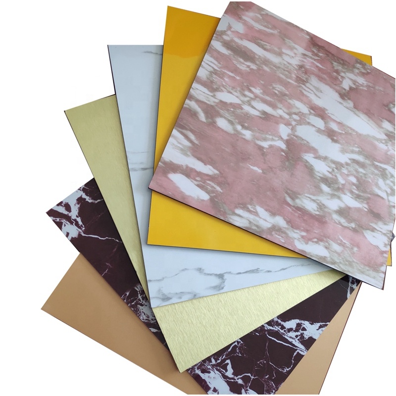 Acp Cladding Exterior Wall Panels Fireproof Laminated Composite Panel ...