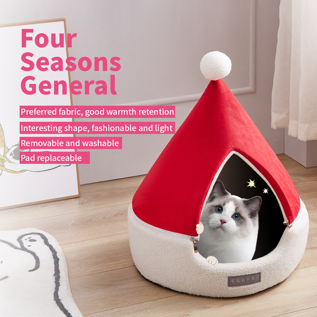 Australia Warehouse Christmas Hat Pet Nest