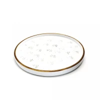 Restaurant hot sale dinnerware white ceramic plates wedding supplies dining tableware
