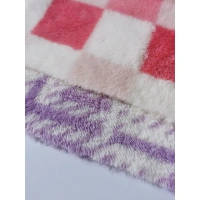 Printed sherpa 250GSM The source factory processes customized fleece cloth wholesale weaving embryo dyeing specifications are provided on deman