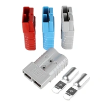 High Current Power 2P 350A 600V Plug bipolar connector Industrial charging plug
