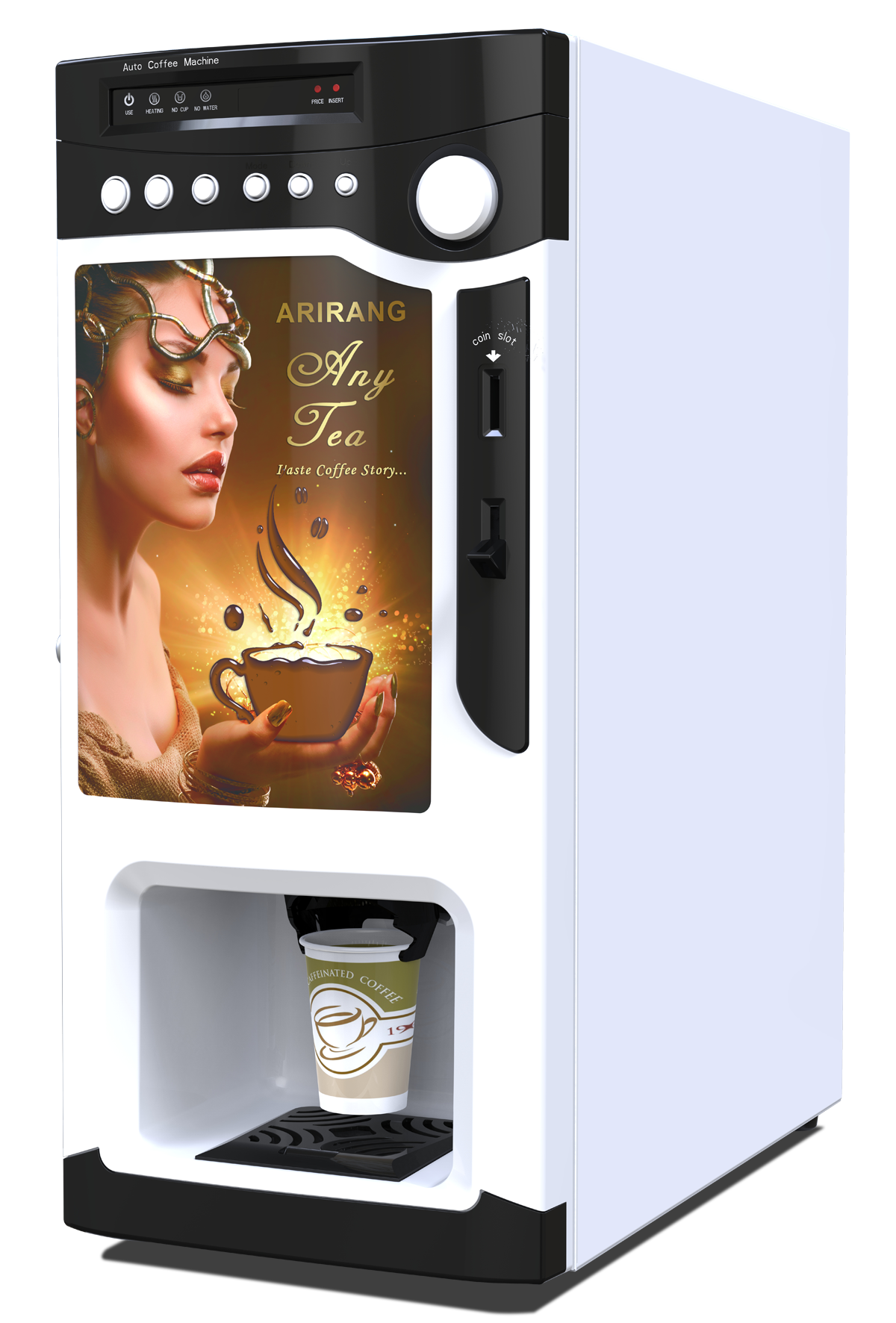 hot coffee chocolate vending machine 