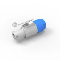 Ip44 Indoor Male Led Display Power Connection Audio Video 3 Pin Power Connectors output port