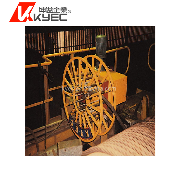 Taiwan KYEC steel drums electrical cable reel stands