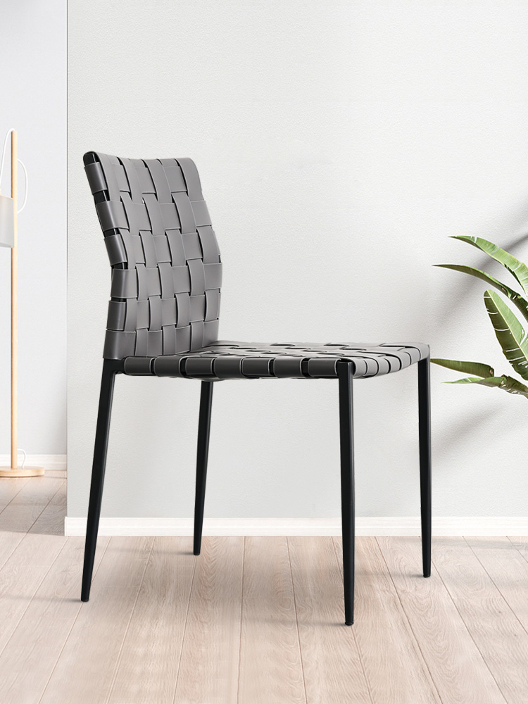 Italian restaurant home saddle leather dining chairs home dining chairs