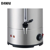 European Hot Selling Large 25l Coffee Maker Of Double Wall Stainless Steel Coffee Urn With Valuable Price
