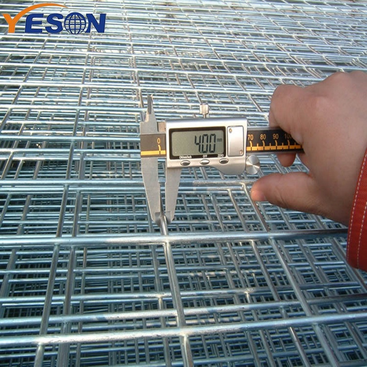 6 ft 1 x 1 welded wire mesh fencing panels in 6 gauge