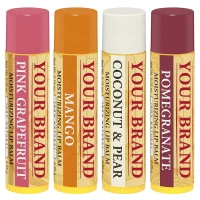Lip Balm Wholesale Mini Organic Honey Lip Care Moisturizing Natural Beeswax Peach Lip Balm