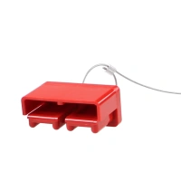 Connector Cover Dust Cap for Forklift Connector Red Plastic Hard Texture Protection Cover 350A connector