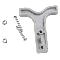 Anderson-style connector 50A 600V high current connector T handle handle insert and pull handle grey connector accessories