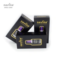 Adhesivo de pestañas navina 2 segundos Secado rápido Largo duradero 50 días más Glue de pestañas de seguridad para ojos Beauty Makeup