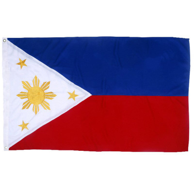 Philippines Flag 3x5 Foot Filipino National Flags Polyester with Brass ...