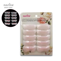 navina Eyelashes Silicone Patches Degree Scale Curl Pads Up Eyelash Pads Eyelashes Perming Tips Pad for Lashes Extension