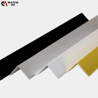 Hot Sale Tile Leveling System Accessories OEM T type Aluminum tile trim ceramic flexible decorative metal transition strips